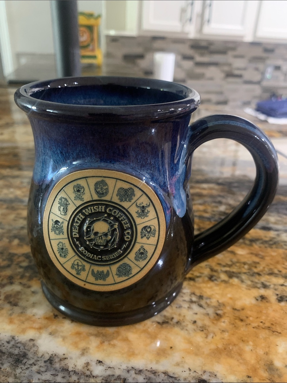 Death Wish Coffee 2021 Zodiac Series Celestial Mug - Deneen Pottery 3631/4000